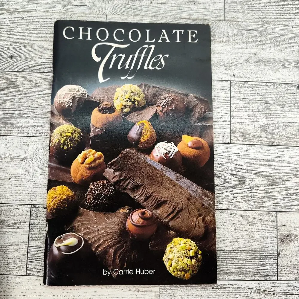 Chocolate Truffles 1985 Cookbook Booklet by‎ Carrie Huber